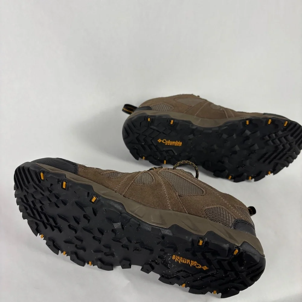 Colombia, Hiking Shoes, omni-grip, Brown/Gray-ish Brown, Leather/canvas, Size 8 - Picture 13 of 15
